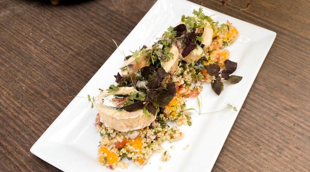 Chicken roulade